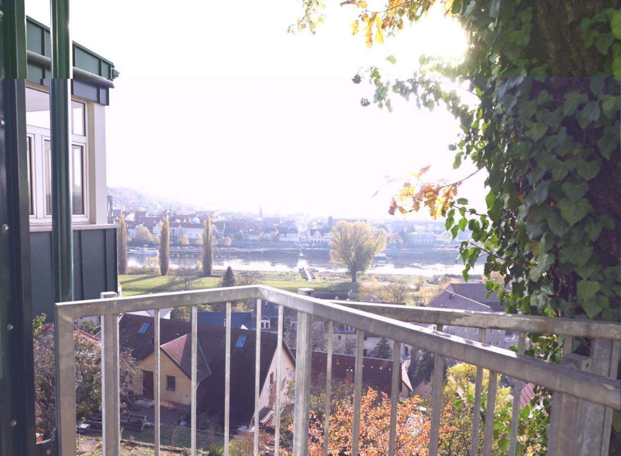 Vogelnest Appartement Pirna Buitenkant foto